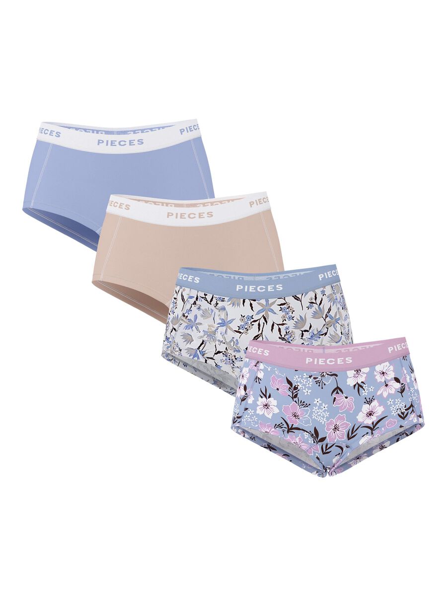 Product carousel image - PCLOGO - LOT DE 4 BOXER, Rose Dust | 1