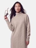 Product image thumbnail 1 PCMALOU ROLLNECK KNITTED DRESS, Taupe Gray