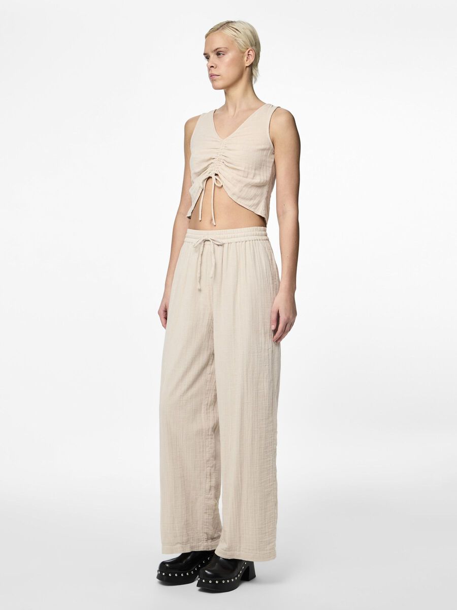 Pieces PCMASTINA HOSE MIT WEITEM BEIN, Silver Gray, highres - 17148778_SilverGray_005.jpg