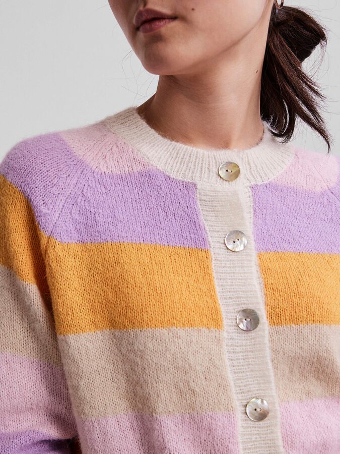 STRIKKET CARDIGAN | Coloured Danmark