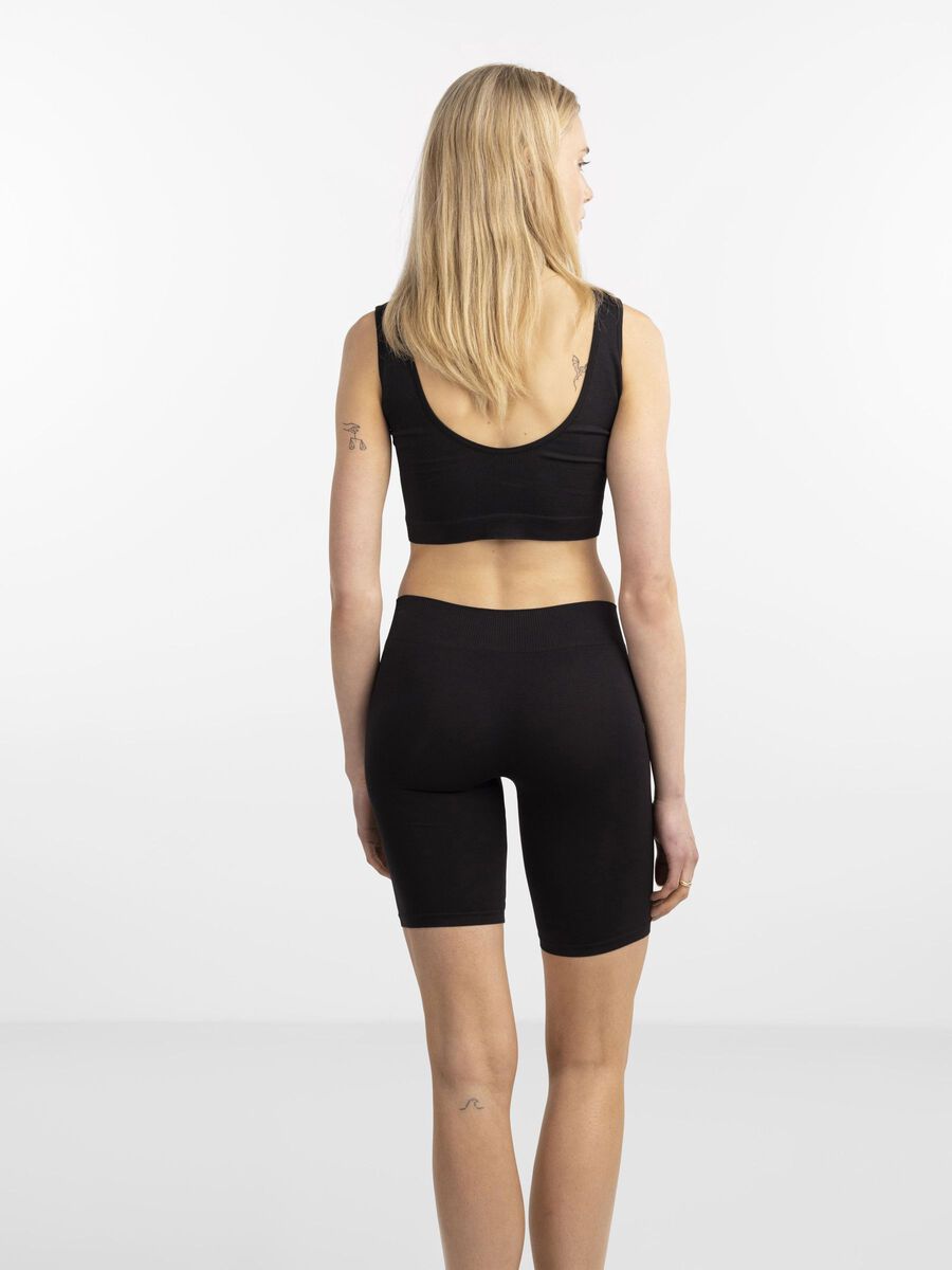 Pieces BASIC BIKE SHORTS, Black, highres - 17039418_Black_004.jpg
