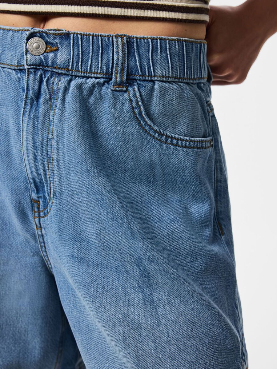 Carousel image 7 PCPOLIN MW  DENIM SHORTS, Medium Blue Denim