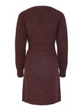 Pieces PCELLEN KNITTED DRESS, Tawny Port, highres - 17140738_TawnyPort_002.jpg