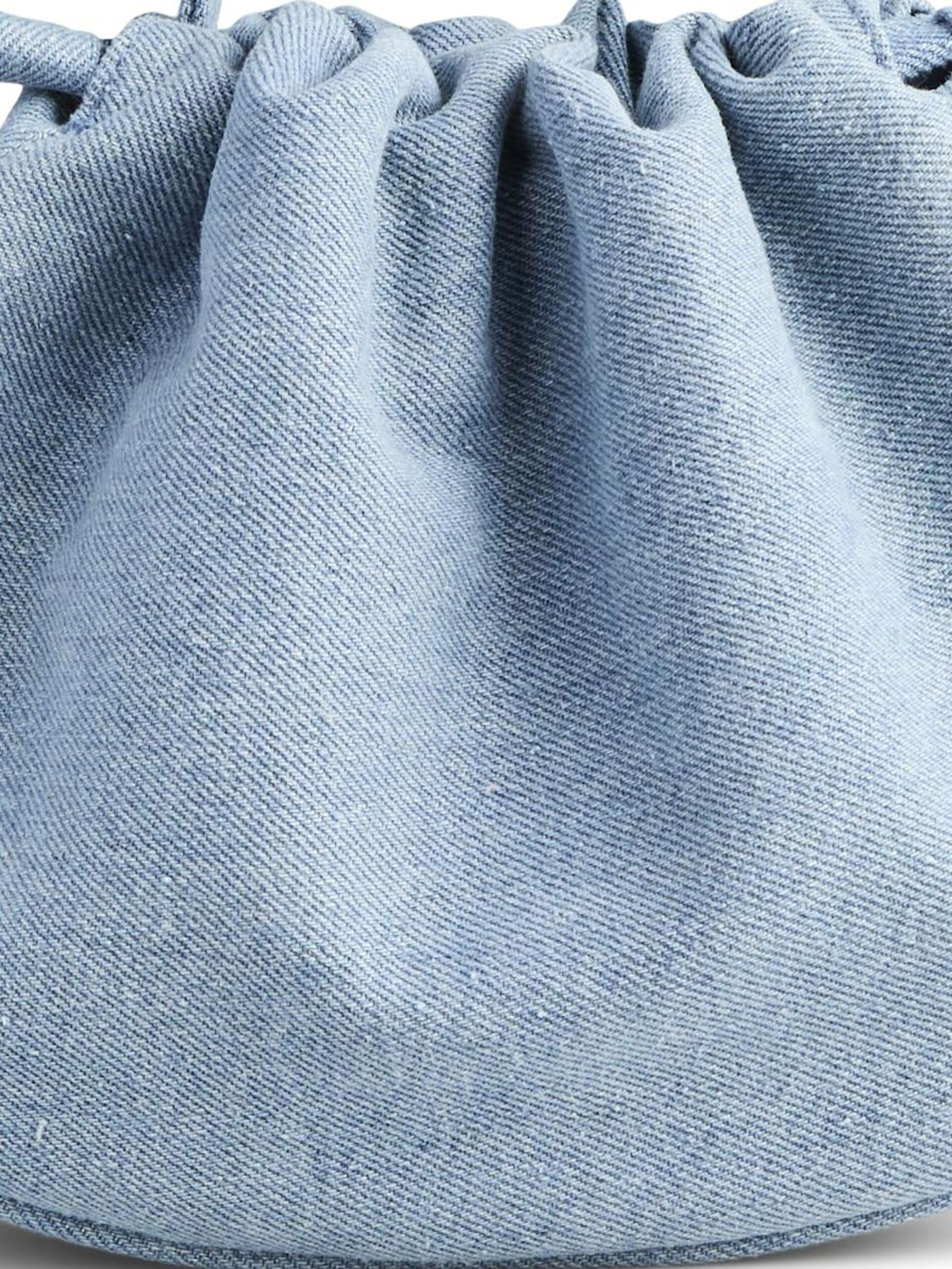 Carousel image - BALLOON DENIM BAG, Light Blue Denim | 8