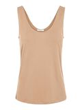 Pieces MODALMIX TANKTOP, Tannin, highres - 17100687_Tannin_804230_001.jpg