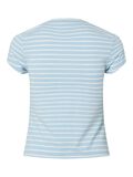 Pieces PCMONIQUE TOPP MED BESKÅRTE ERMER, Cashmere Blue, highres - 17163547_CashmereBlue_1261172_002.jpg