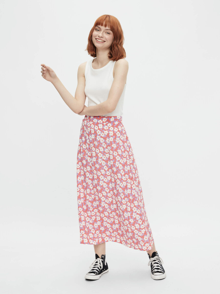 Pieces PCKATE MIDI SKIRT, Tea Rose, highres - 17121283_TeaRose_912979_005.jpg