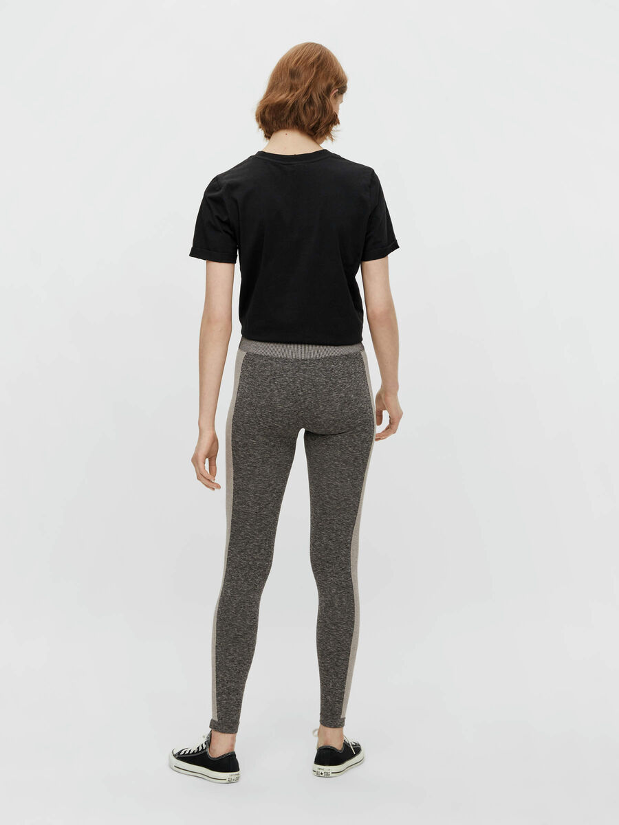 Pieces NAADLOZE LEGGING, Medium Grey Melange, highres - 17112911_MediumGreyMelange_844968_004.jpg