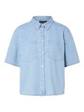 Pieces PCTULA DENIM SHIRT, Light Blue Denim, highres - 17157268_LightBlueDenim_001.jpg