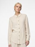 Pieces PCVINSTY SHIRT, Oatmeal, highres - 17146433_Oatmeal_003.jpg