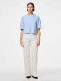 Pieces PCSILLY SHORT SLEEVED KNITTED TOP, Cashmere Blue, highres - 17158204_CashmereBlue_1199089_007.jpg