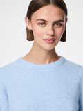 Pieces PCSILLY SHORT SLEEVED KNITTED TOP, Cashmere Blue, highres - 17158204_CashmereBlue_1199089_006.jpg