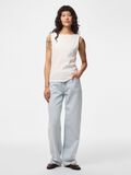 Product image thumbnail 3 PCMAY BOATNECK  SLEEVELESS TOP, Cloud Dancer