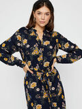 Pieces FLORAL-PRINT VISCOSE MIDI DRESS, Night Sky, highres - 17101993_NightSky_742208_006.jpg