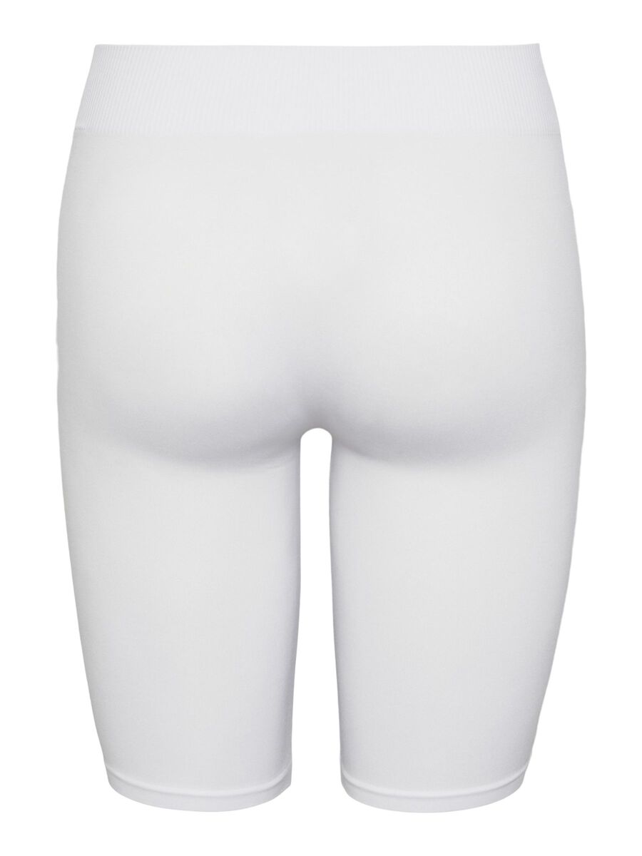 Pieces PCLONDON NYLON CYKELSHORTS, Bright White, highres - 17039418_BrightWhite_002.jpg