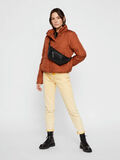 Pieces HIGH-NECK PUFFER JACKET, Mocha Bisque, highres - 17102693_MochaBisque_005.jpg