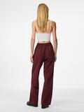 Product image thumbnail - LEVEÄLAHKEISET HOUSUT, Tawny Port | 2