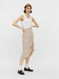 Pieces PCSILLE WRAP MIDI SKIRT, Fog, highres - 17116629_Fog_879776_005.jpg