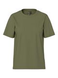 Pieces PCRIA BOMULD T-SHIRT, Deep Lichen Green, highres - 17140802_DeepLichenGreen_001.jpg