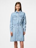 Pieces PCTASHA DENIM DRESS, Light Blue Denim, highres - 17157256_LightBlueDenim_003.jpg
