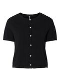 Pieces PCORINA CARDIGAN EN MAILLE, Black, highres - 17159583_Black_001.jpg