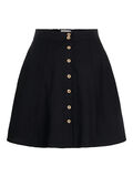 Pieces A-LINE MINI SKIRT, Black, highres - 17104653_Black_001.jpg