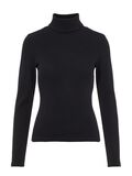 Pieces RULLEKRAVE BLUSE, Black, highres - 17114108_Black_001.jpg