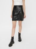Pieces FAUX LEATHER SKIRT, Black, highres - 17116950_Black_003.jpg