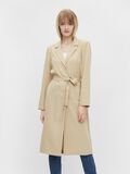 Pieces TIE BELT COAT, White Pepper, highres - 17117635_WhitePepper_003.jpg