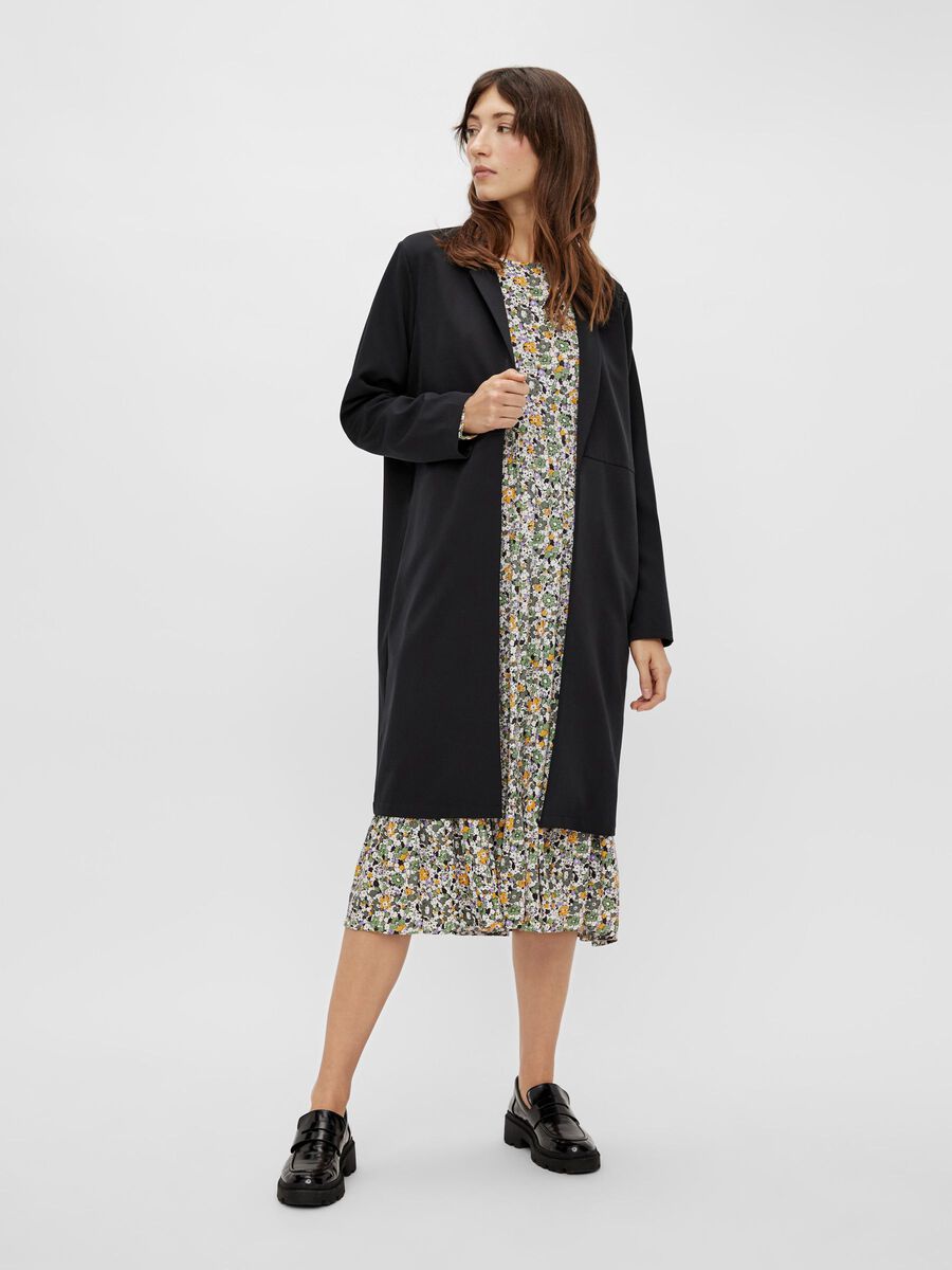 Pieces LONGLINE BLAZER, Black, highres - 17113296_Black_003.jpg