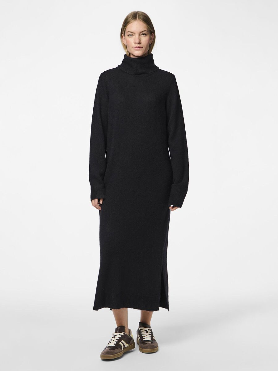 Pieces PCJULIANA STRIKKET KJOLE, Black, highres - 17126281_Black_003.jpg