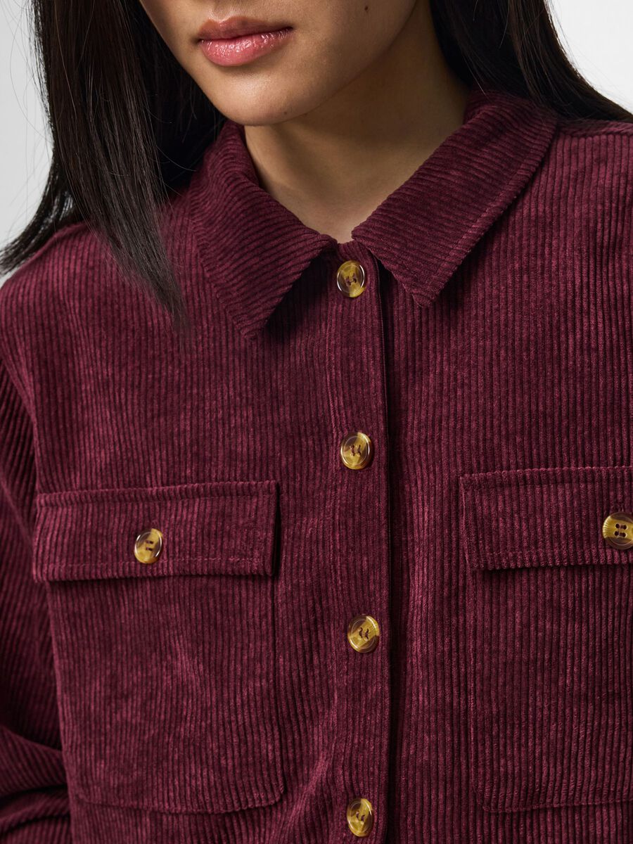 Carousel image 5 PCEFFI CORDUROY  SHIRT, Winetasting