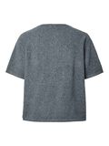 Product image thumbnail - PCBREE  KNITTED CARDIGAN, Dark Grey Melange | 6