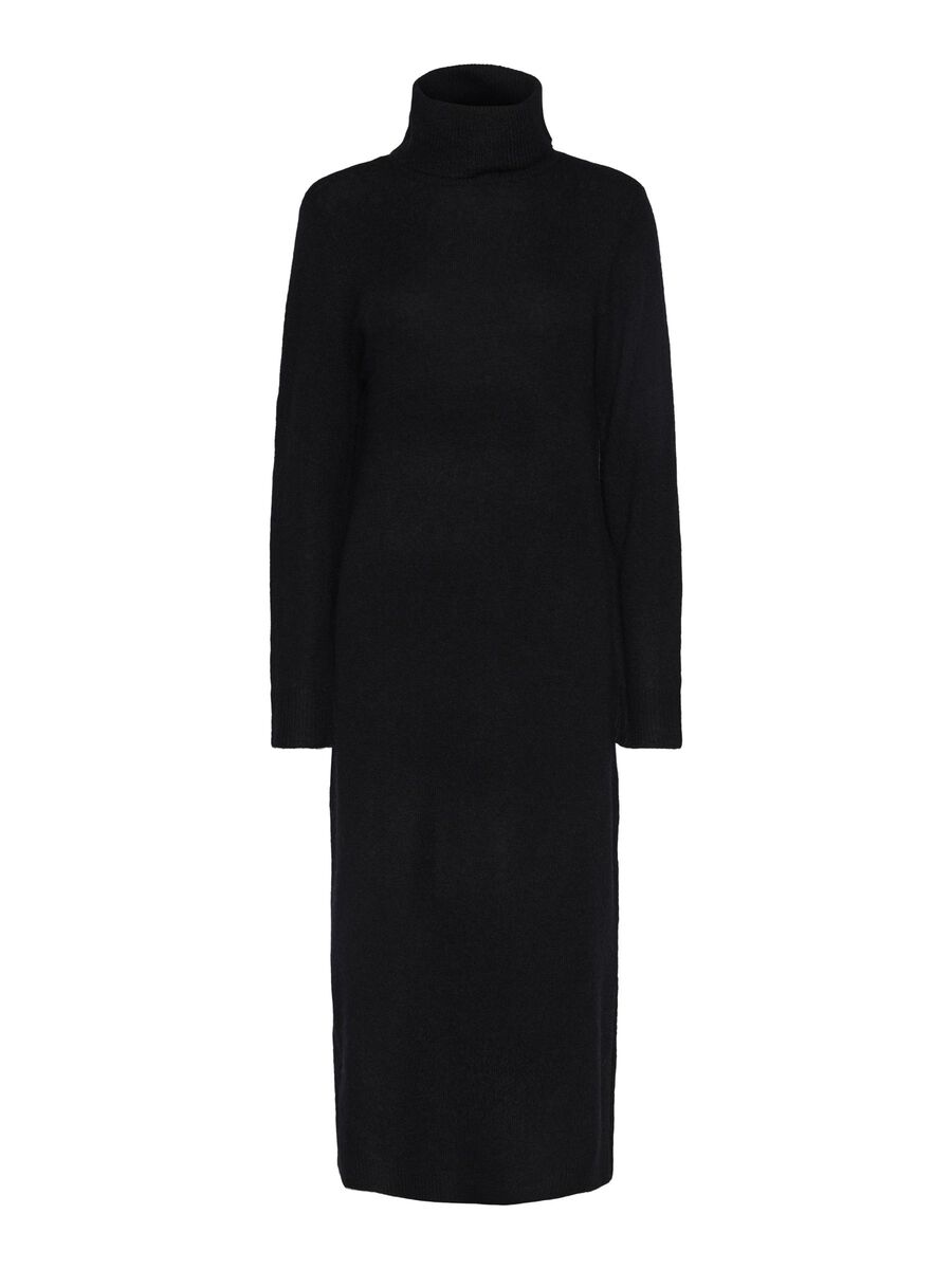 Pieces PCJULIANA STRIKKET KJOLE, Black, highres - 17126281_Black_001.jpg