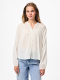 Product image thumbnail - PCFIKENNA BLOUSE, Cloud Dancer | 1