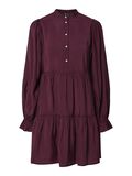Pieces PCNESSA BLUSENKLEID, Tawny Port, highres - 17160182_TawnyPort_001.jpg