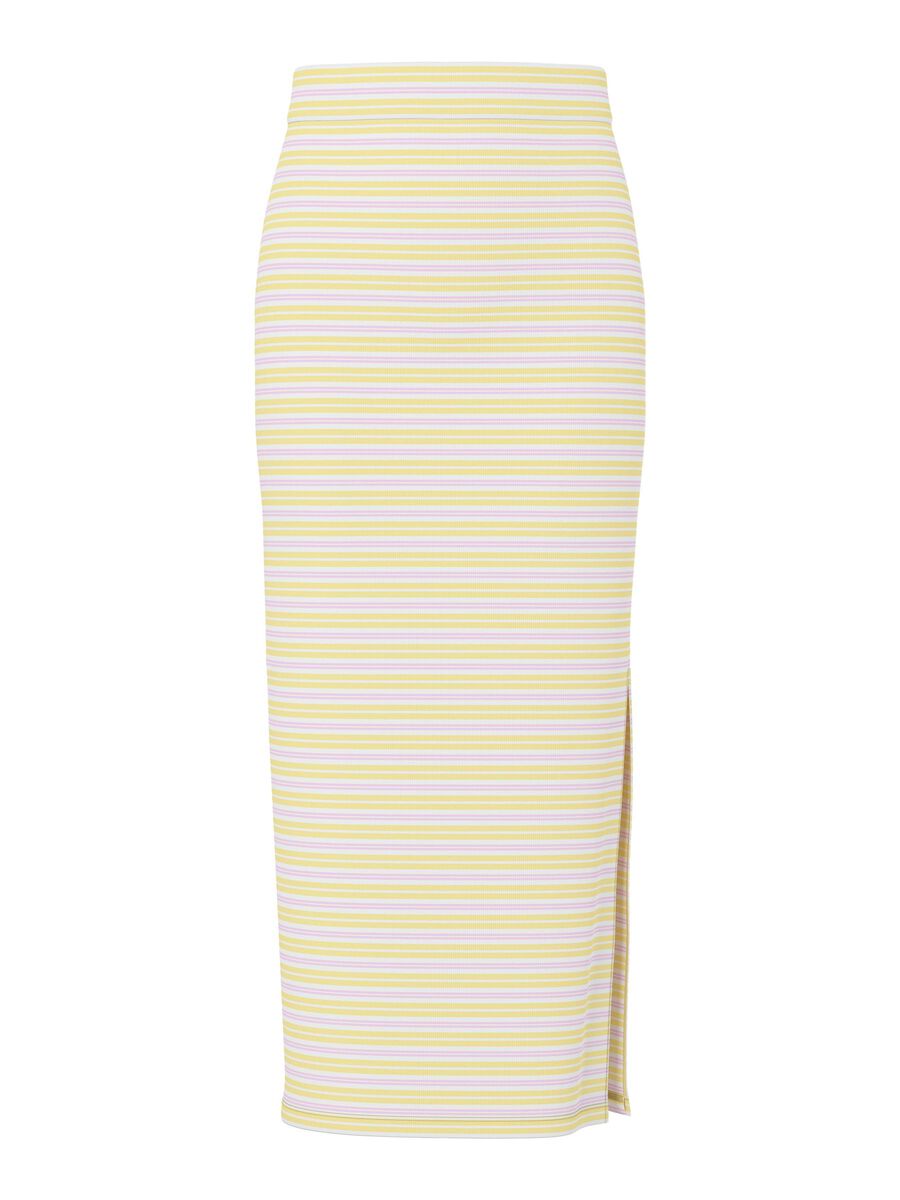 Pieces PCJAYJAY MIDI SKIRT, Pale Banana, highres - 17145148_PaleBanana_1253873_001.jpg