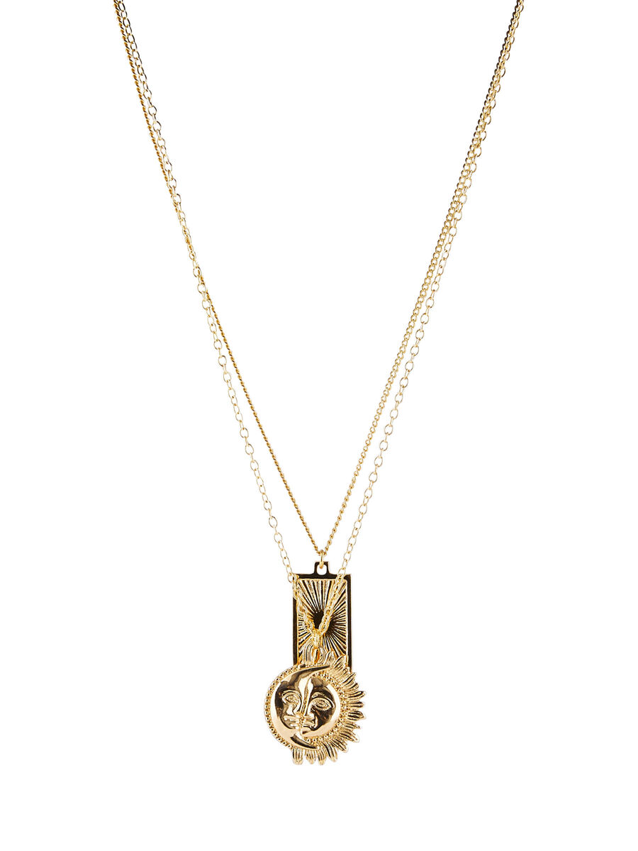 Pieces 2 KETTINGEN IN 1 KETTING, Gold Colour, highres - 17105370_GoldColour_008.jpg