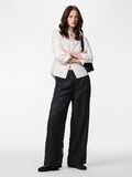 Product image thumbnail - PCNEA MW LACE TROUSERS, Black | 1