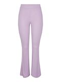 Pieces PCDINA FLARED TROUSERS, Violet, highres - 17139780_Violet_001.jpg