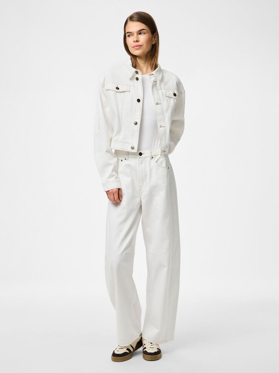 Pieces PCFINE MW BARREL FIT JEANS, Cloud Dancer, highres - 17161463_CloudDancer_005.jpg