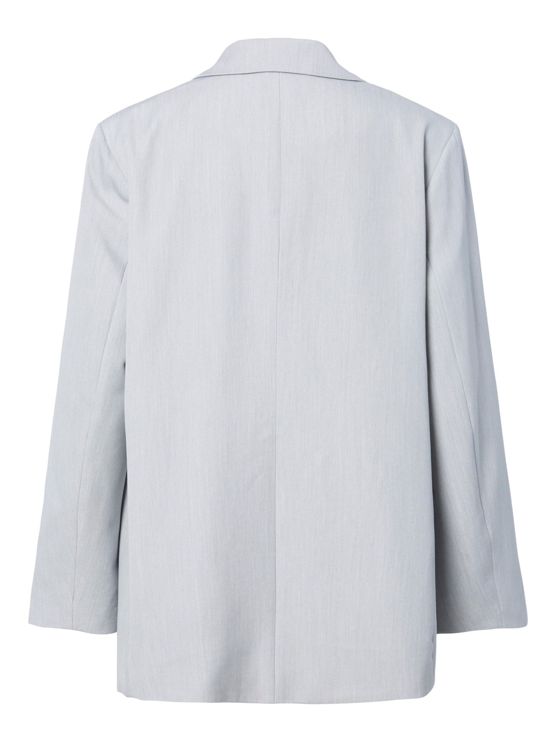 Carousel image - PCKAMIL OVERSIZE-BLAZER, Light Grey Melange | 3