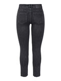 Pieces PCLILI SLIM FIT JEANS, Black Denim, highres - 17106400_BlackDenim_002.jpg