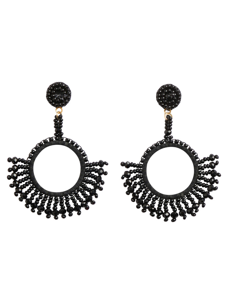 Pieces PERLE BOUCLES D'OREILLE, Black, highres - 17087439_Black_001.jpg