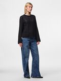 Pieces PCNUKA KNITTED PULLOVER, Black, highres - 17154616_Black_005.jpg