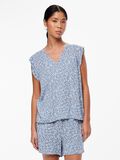 Pieces PCNYA TOP MED KORTE ÆRMER, Faded Denim, highres - 17147804_FadedDenim_1091560_003.jpg