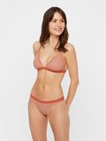 Pieces GESTREIFTES TRIANGEL BIKINI-TOP, Redwood, highres - 17093478_Redwood_005.jpg