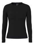 Product image thumbnail - PCRUKA LONG SLEEVED TOP, Black | 5