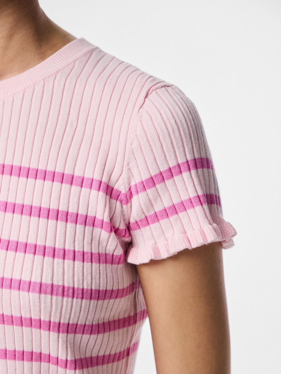 Carousel image - PCFAITH TOP EN MAILLE, Pink-A-Boo | 4