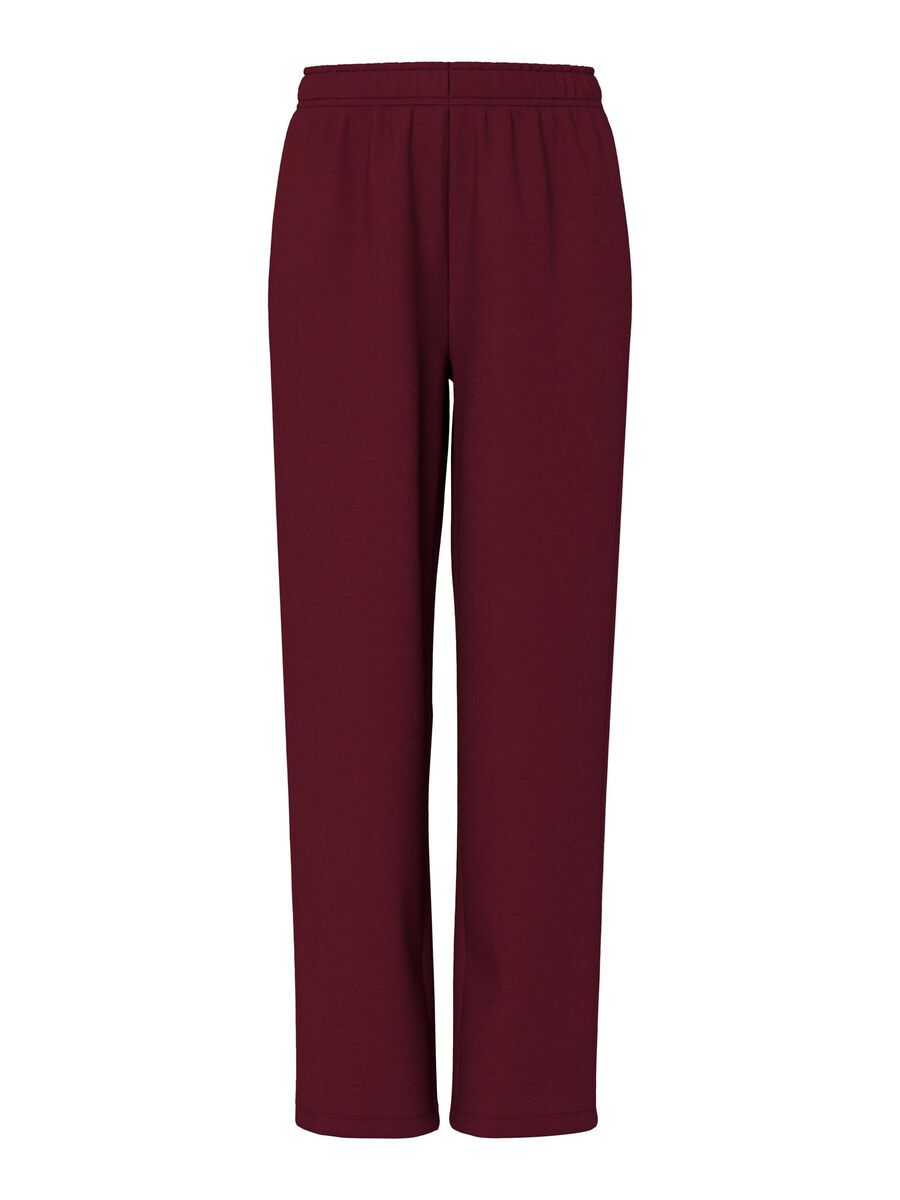 Pieces PCCHILLI STRAIGHT  SWEATPANTS, Tawny Port, highres - 17156301_TawnyPort_001.jpg